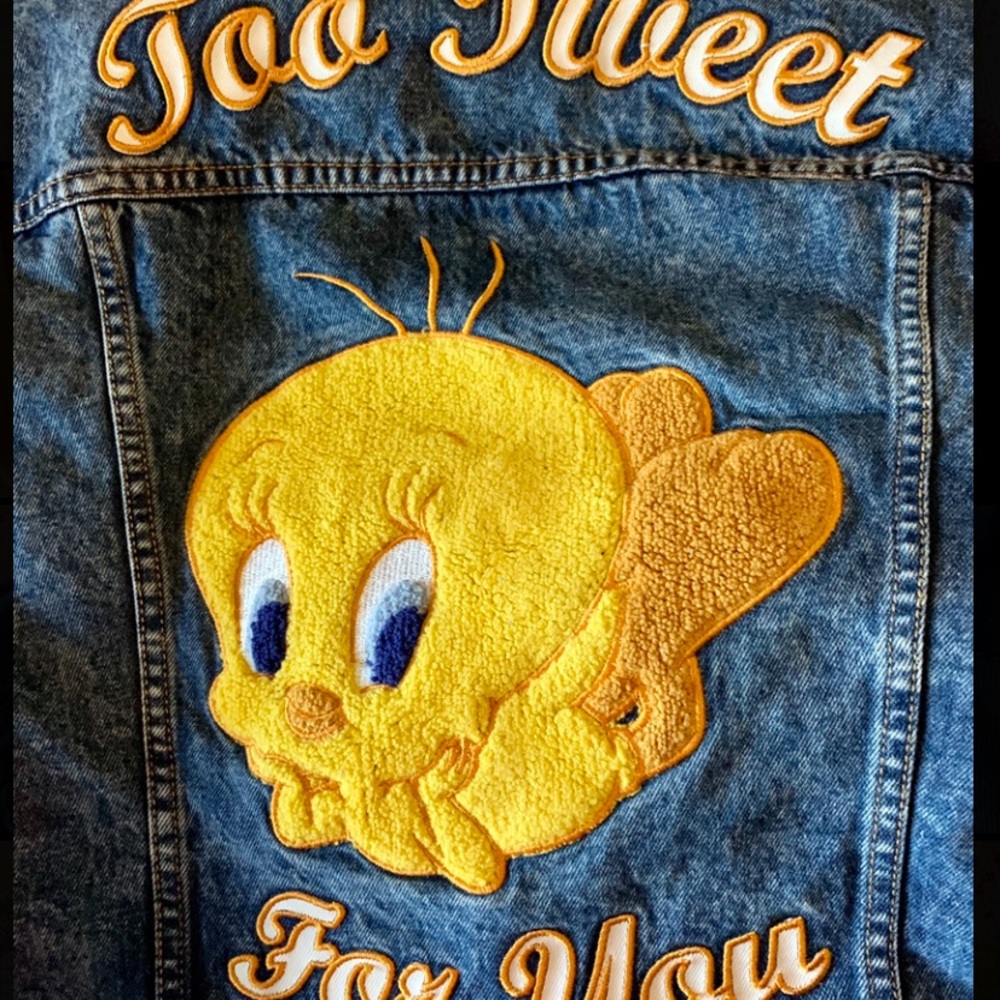 RARE Tweety Bird Denim Jacket